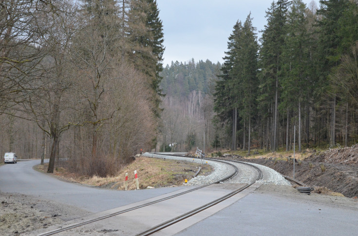przejazd kolejowo-drogowy, nowa nawierzchnia