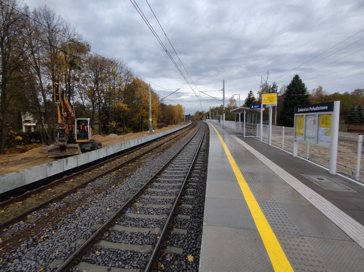 nowa infrastruktura, nowy peron, Żakowice Południowe