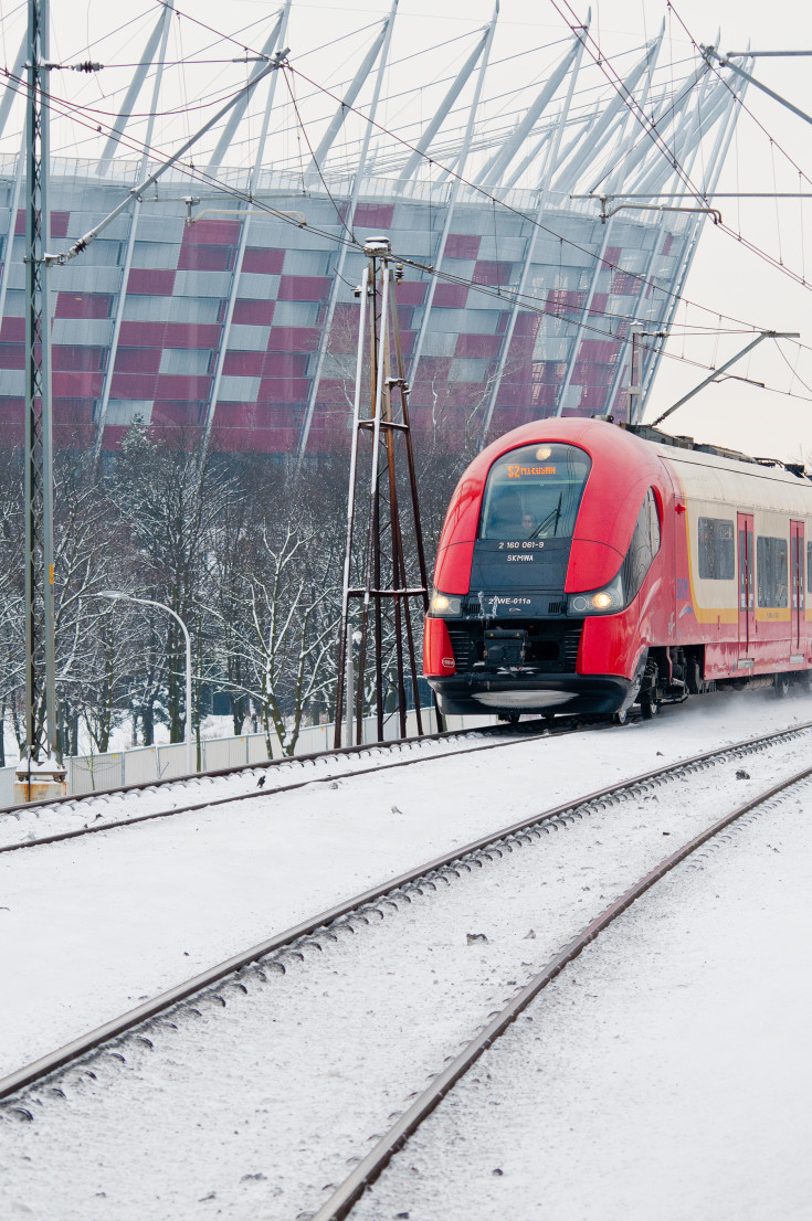 pociąg, tor, infrastruktura kolejowa