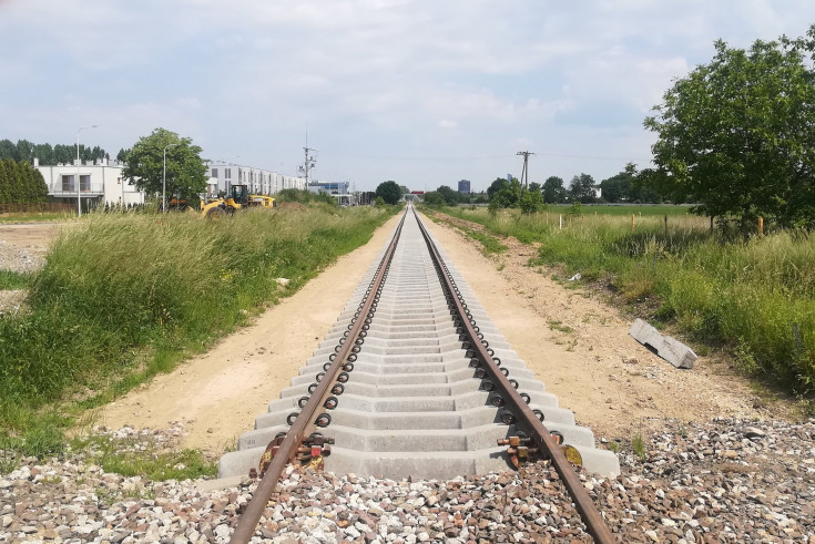 tor, infrastruktura kolejowa, LK285, Bielany Wrocławskie