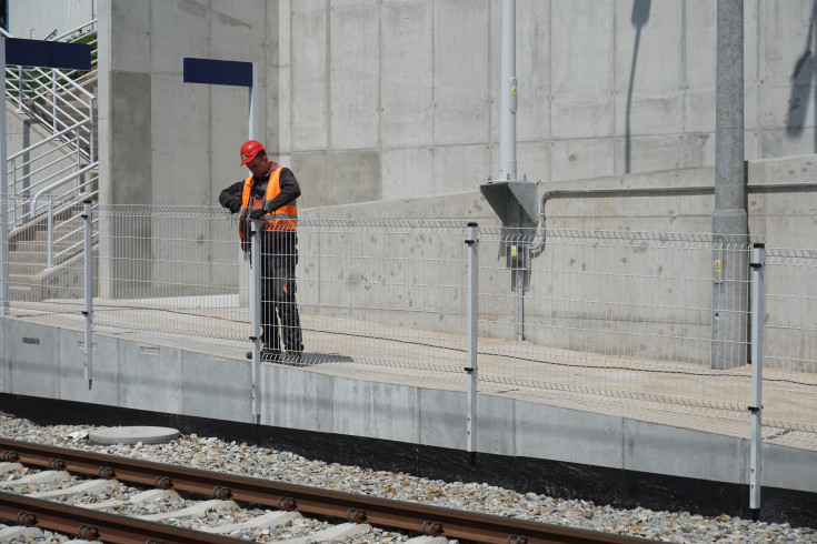 nowy przystanek, Łódź Marysin, nowa infrastruktura pasażerska