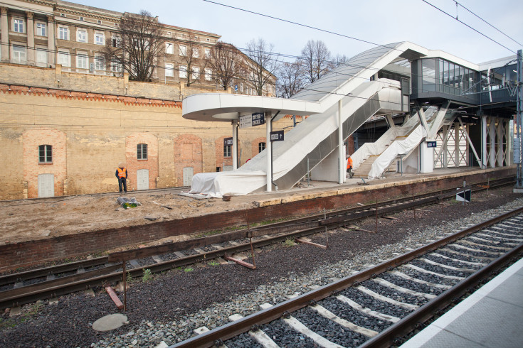 stacja, POIiŚ 2014-2020, Szczecin Główny, przebudowa peronu, modernizacja stacji