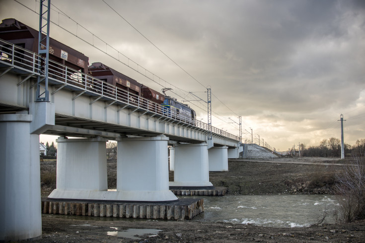 pasażer, peron, pociąg, wystawa, tor, infrastruktura kolejowa