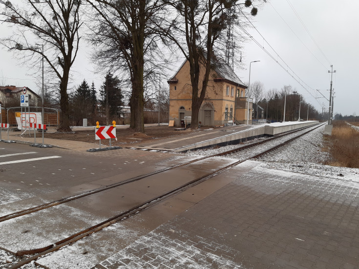 nowy przystanek, LK292, nowa infrastruktura, Wrocław Wojnów