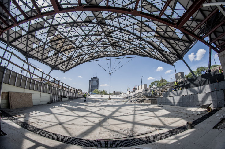 dworzec, pasażer, tunel średnicowy, Łódź, tunel, Łódź Fabryczna, dworzec kolejowy, tor, infrastruktura kolejowa