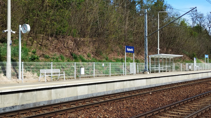 nowa stacja, nowa infrastruktura, Naterki, nowy wyświetlacz, nowy zegar