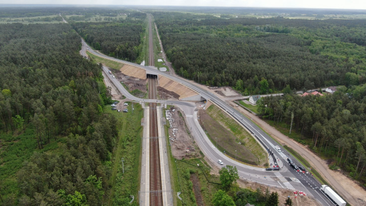 Rail Baltica, wiadukt drogowy, Topór, nowy wiadukt drogowy