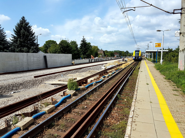 E30, nowy przystanek, Kraków Prokocim, nowe urządzenie SRK