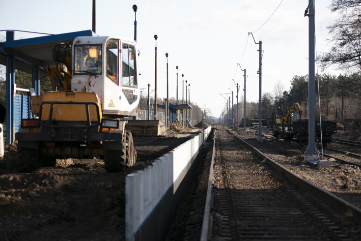 LK1, Częstochowa, Zawiercie, prace budowlane, Poraj