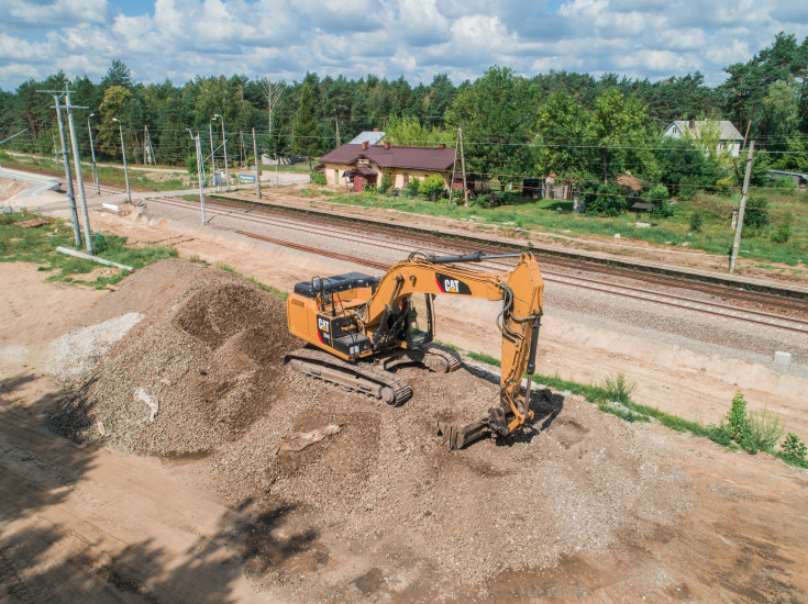 E75, Rail Baltica, CEF, Zaręby Kościelne