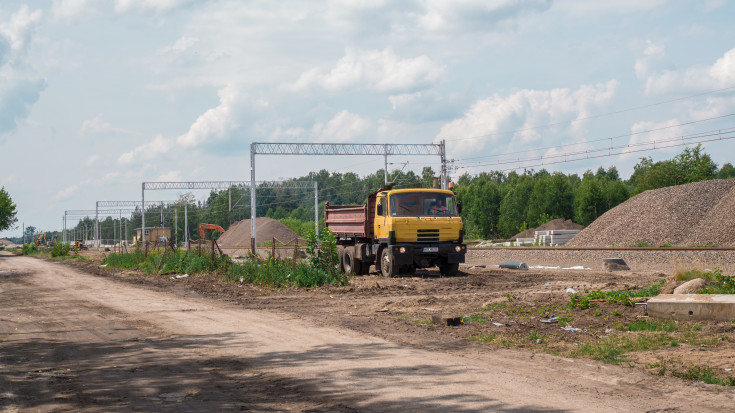 Sadowne, E75, Rail Baltica, CEF, Sadowne Węgrowskie