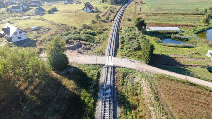 przejazd kolejowo-drogowy, Olsztyn, Braniewo, nowa infrastruktura, nowa nawierzchnia, nowe urządzenie