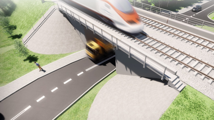 umowa o dofinansowanie, Kozłów, Skarżysko-Kamienna, LK8, wizualizacja, Kielce Główne