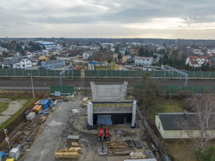 Pruszków, prace budowlane, nowy wiadukt, nowa infrastruktura