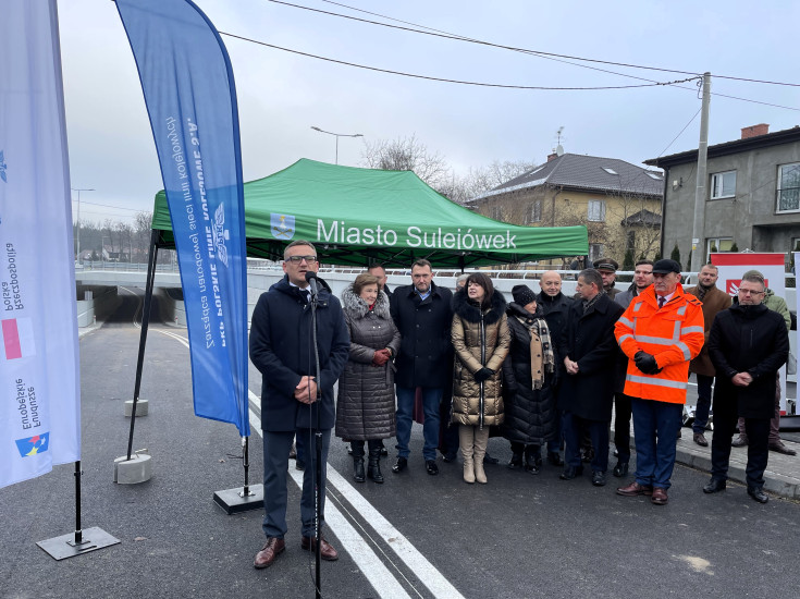 Sulejówek, briefing prasowy, nowy tunel, Bittel Andrzej, nowa infrastruktura