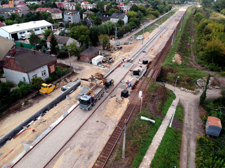 E30, nowy przystanek, Kraków Prokocim, nowe urządzenie SRK