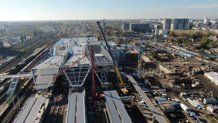 Warszawa Zachodnia, linia średnicowa, warszawska linia średnicowa, przebudowa peronu, Budimex