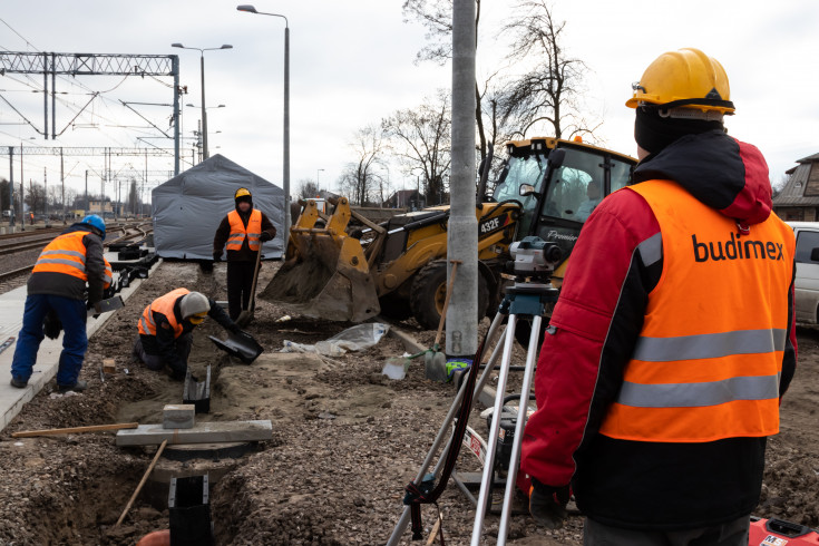 modernizacja, LK7, Dęblin, stacja, POIiŚ 2014-2020, prace na linii, inwestycja