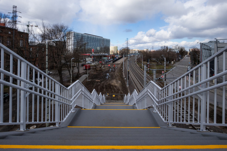 CEF, Warszawa Zachodnia, linia obwodowa, Warszawa Gdańska, Warszawa Gołąbki, kładka, linia aglomeracyjna