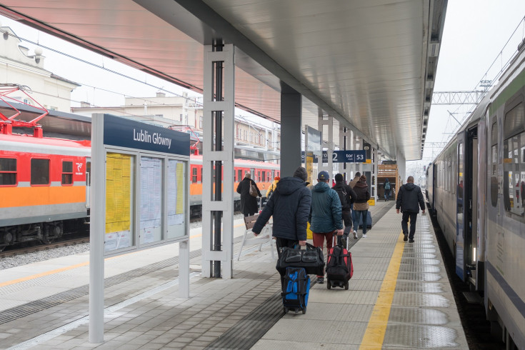 LK7, Lublin Główny, nowa infrastruktura pasażerska