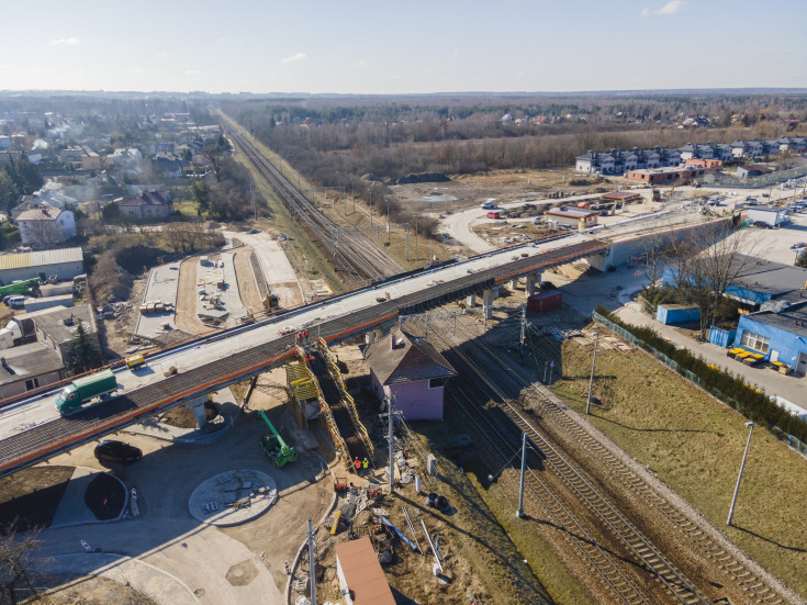 Skierniewice, prace budowlane, nowy wiadukt drogowy