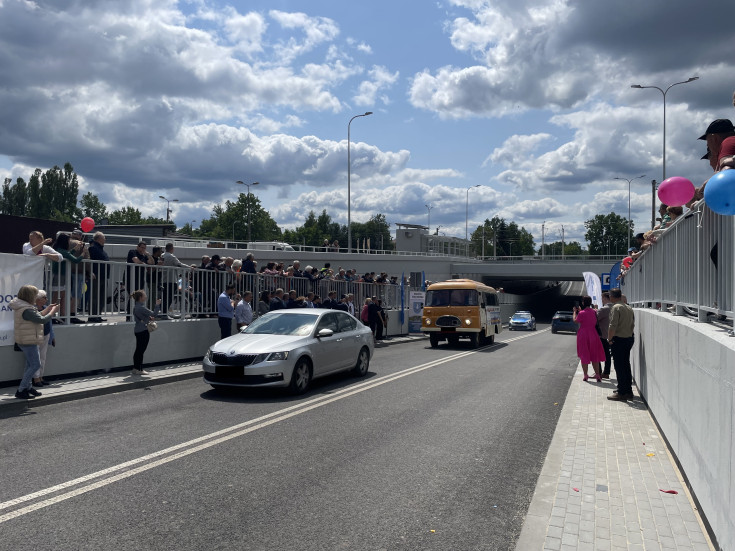 Sulejówek, nowy tunel, samochód osobowy, nowa infrastruktura, mieszkańcy