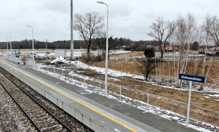 nowy przystanek, prace budowlane, nowa infrastruktura, LK30, Program Przystankowy, Aleksandrów