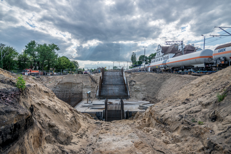 peron, modernizacja, przejście podziemne, stacja, CEF, Łącząc Europę, E20, Biała Podlaska, inwestycja