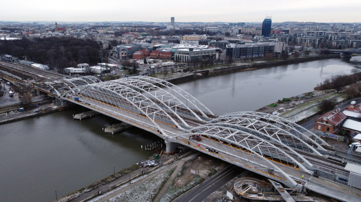 E30, nowa infrastruktura, most na Wiśle, Kraków Rudzice