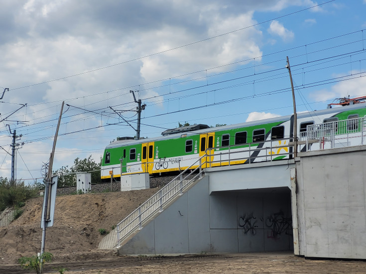 E20, nowy przystanek, Koleje Mazowieckie, infrastruktura kolejowa, pociąg pasażerski, Warszawa Targówek