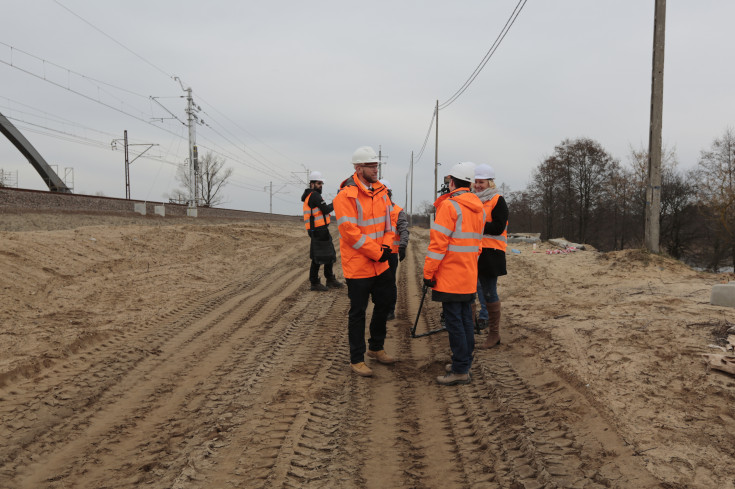 E75, Rail Baltica, CEF, Małkinia, briefing prasowy