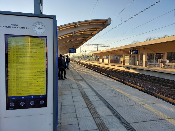 Warszawa Włochy, infokiosk