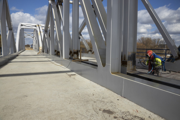 LK8, most nad Pilicą, nowa infrastruktura pasażerska