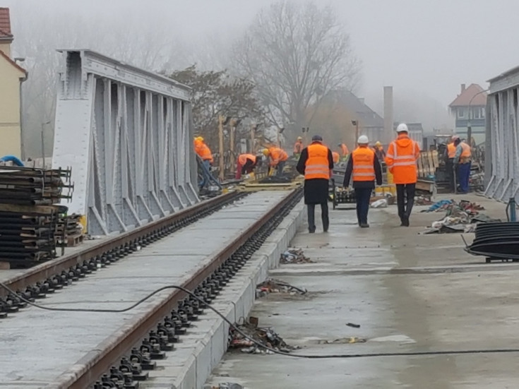 Gorzów Wielkopolski, estakada, nowy wiadukt, nowy tor