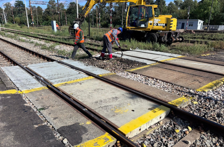 Tomaszów Mazowiecki, nowa infrastruktura, prace na stacji kolejowej, nowy peron