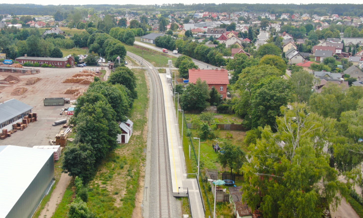 nowa infrastruktura, LK211, nowy peron, Dziemiany Kaszubskie