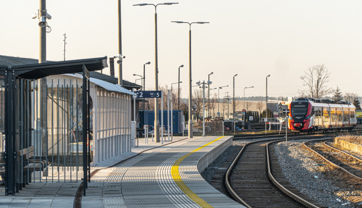 peron, wiata, LK357, nowa infrastruktura, Grodzisk Wielkopolski