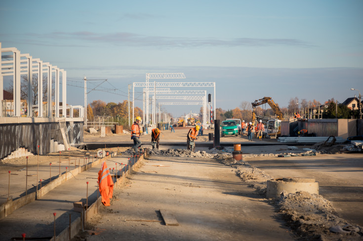 E65, most nad Wisłą, nowa infrastruktura, nowa konstrukcja, Zabrzeg