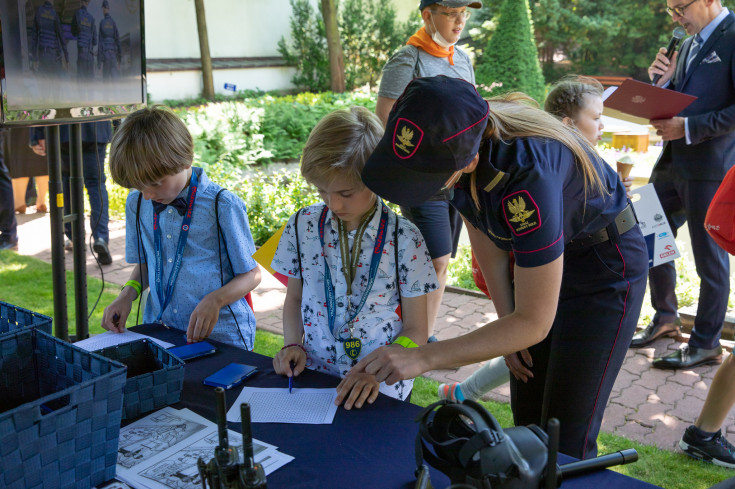 SOK, wakacje, żółta naklejka, 112, akcja edukacyjna