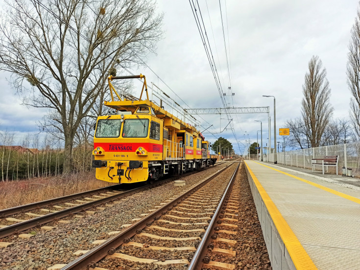 Kutno, demontaż sieci trakcyjnej, Toruń, LK18, nowa infrastruktura pasażerska, nowy tor