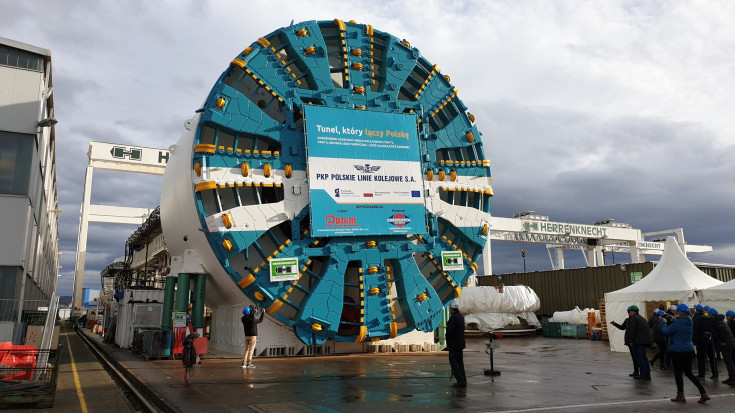 TBM, tarcza, budowa tunelu, Herrenknecht, Schwanau