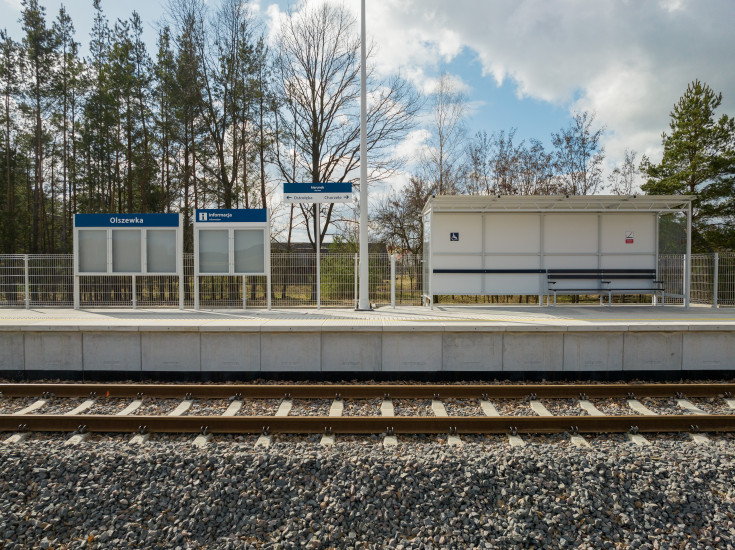 stacja, nowy tor, Chorzele, nowa infrastruktura, powrót pociagów, nowy peron