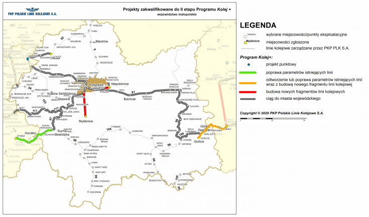 Ministerstwo Infrastruktury, mapa, Kolej+, wniosek, samorząd, Program Uzupełniania Lokalnej i Regionalnej Infrastruktury Kolejowej, drugi etap naboru