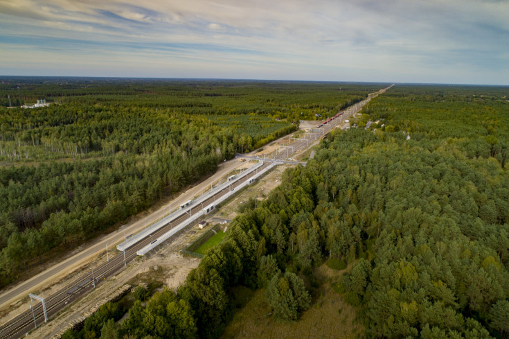 Sadowne, E75, Rail Baltica, CEF, Sadowne Węgrowskie, Czyżew