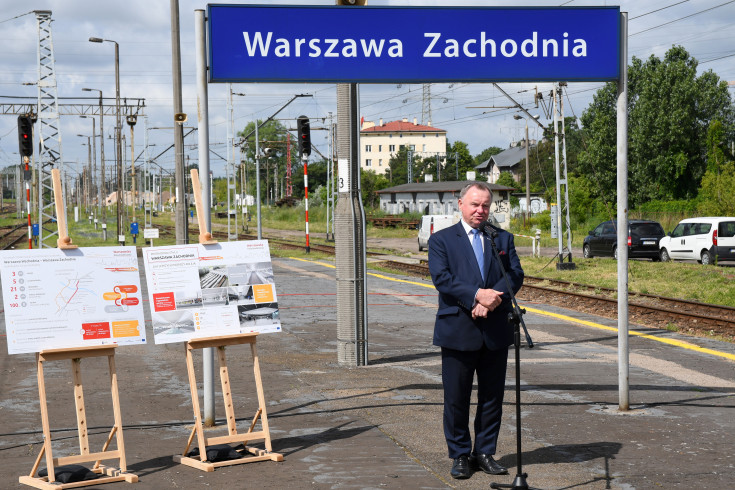 Warszawa Zachodnia, warszawski węzeł kolejowy, warszawska linia średnicowa, przebudowa peronu, Budimex