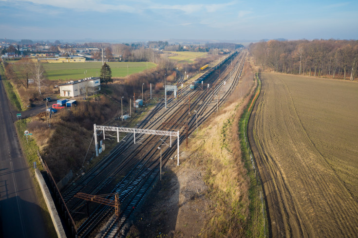 stacja, POIiŚ 2014-2020, Toszek Północ, Rudziniec Gliwicki