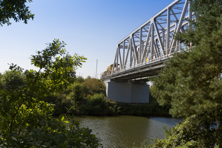 Toszek, most kolejowy, Rudziniec, Stare Koźle, Kanał Gliwicki