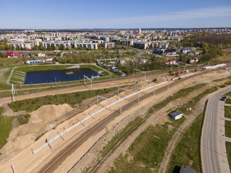 E75, Rail Baltica, CEF, Białystok Zielone Wzgórza