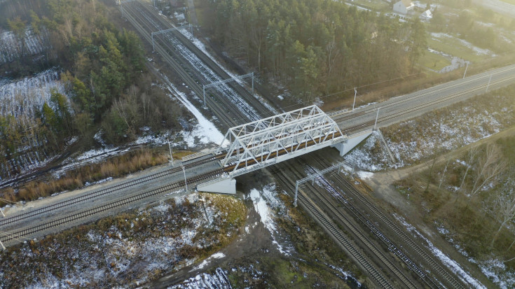 POIiŚ 2014-2020, Toszek Północ, Rudziniec Gliwicki, Paczyna, nowy wiadukt kolejowy