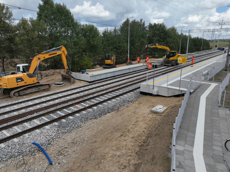 nowy przystanek, nowy peron, LK26, Borowino